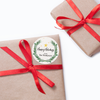 Holiday Wreath Gift Labels