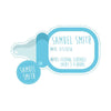 Small Write-On Baby Bottle Labels (32 Labels)