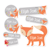 Fox Themed Daycare/Preschool Label Pack