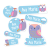 Owl Themed Daycare/Preschool Label Pack